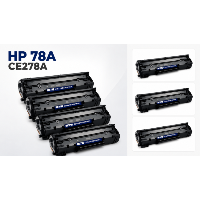 Zestaw tonerów HP 4 sztuki HP 78A CE278A